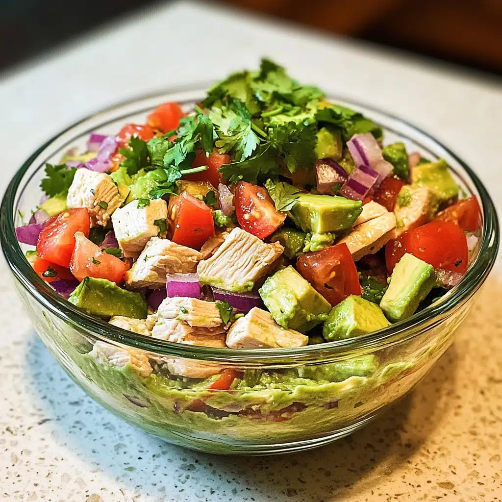 healthy avocado chicken salad 5 healthy avocado chicken salad is a nutritious choice Recipe - Recipe Image