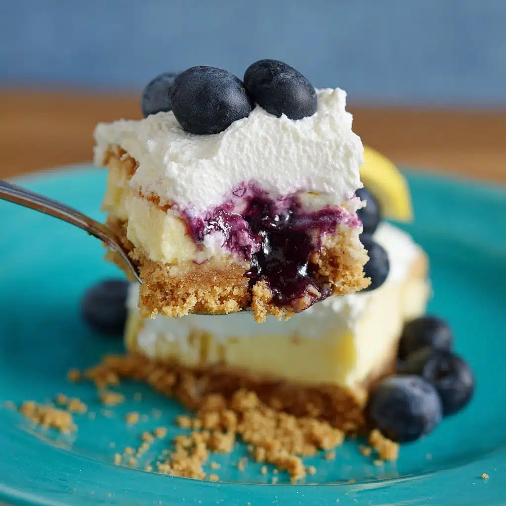 No Bake Lemon Blueberry Dessert Recipe 5 No Bake Lemon Blueberry Dessert Recipe - Recipe Image