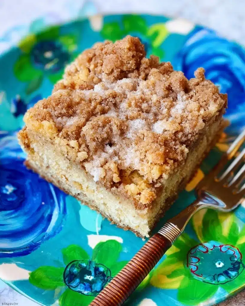 Banana Crumb Coffee Cake Recipe