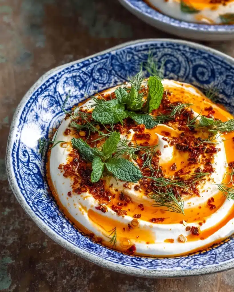 Cilbir: Turkish Eggs in Garlicky Yogurt Sauce Recipe