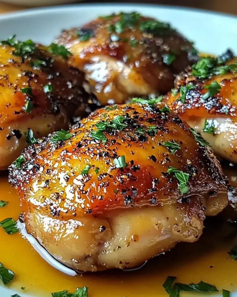 Baked Chicken Thighs Recipe
