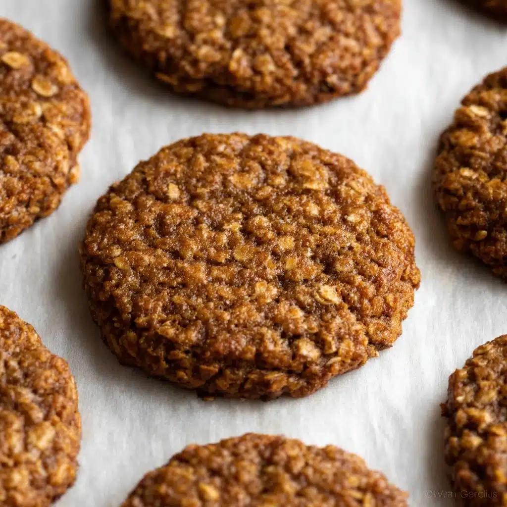 Healthy Gingerbread Oatmeal Breakfast Cookies Recipe 5 Healthy Gingerbread Oatmeal Breakfast Cookies Recipe - Recipe Image