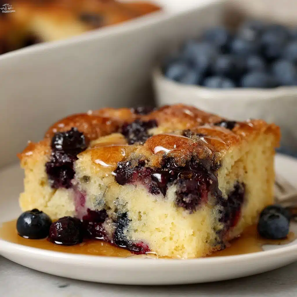 Blueberry Buttermilk Pancake Casserole Recipe 5 Blueberry Buttermilk Pancake Casserole Recipe - Recipe Image