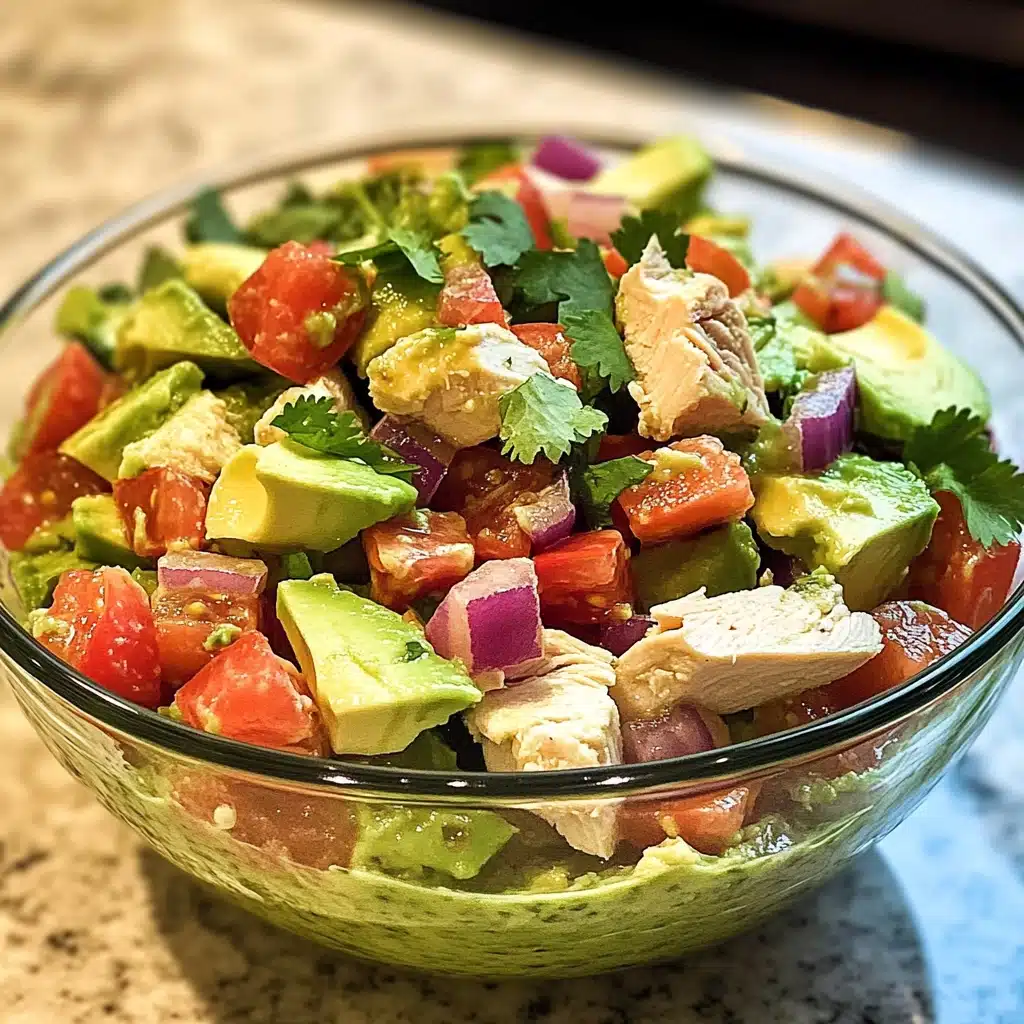 healthy avocado chicken salad 4 healthy avocado chicken salad is a nutritious choice Recipe - Recipe Image