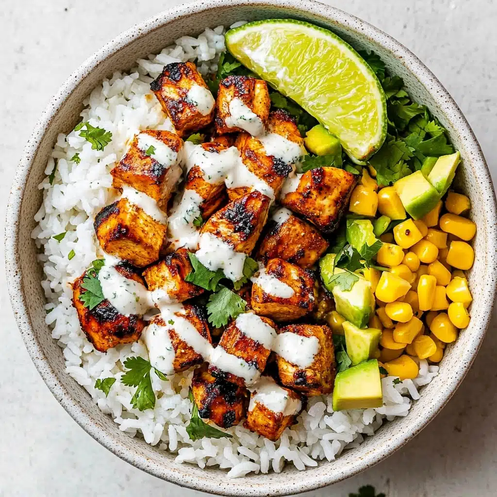 Street Corn Chicken Rice Bowl Recipe 4 Street Corn Chicken Rice Bowl Recipe - Recipe Image