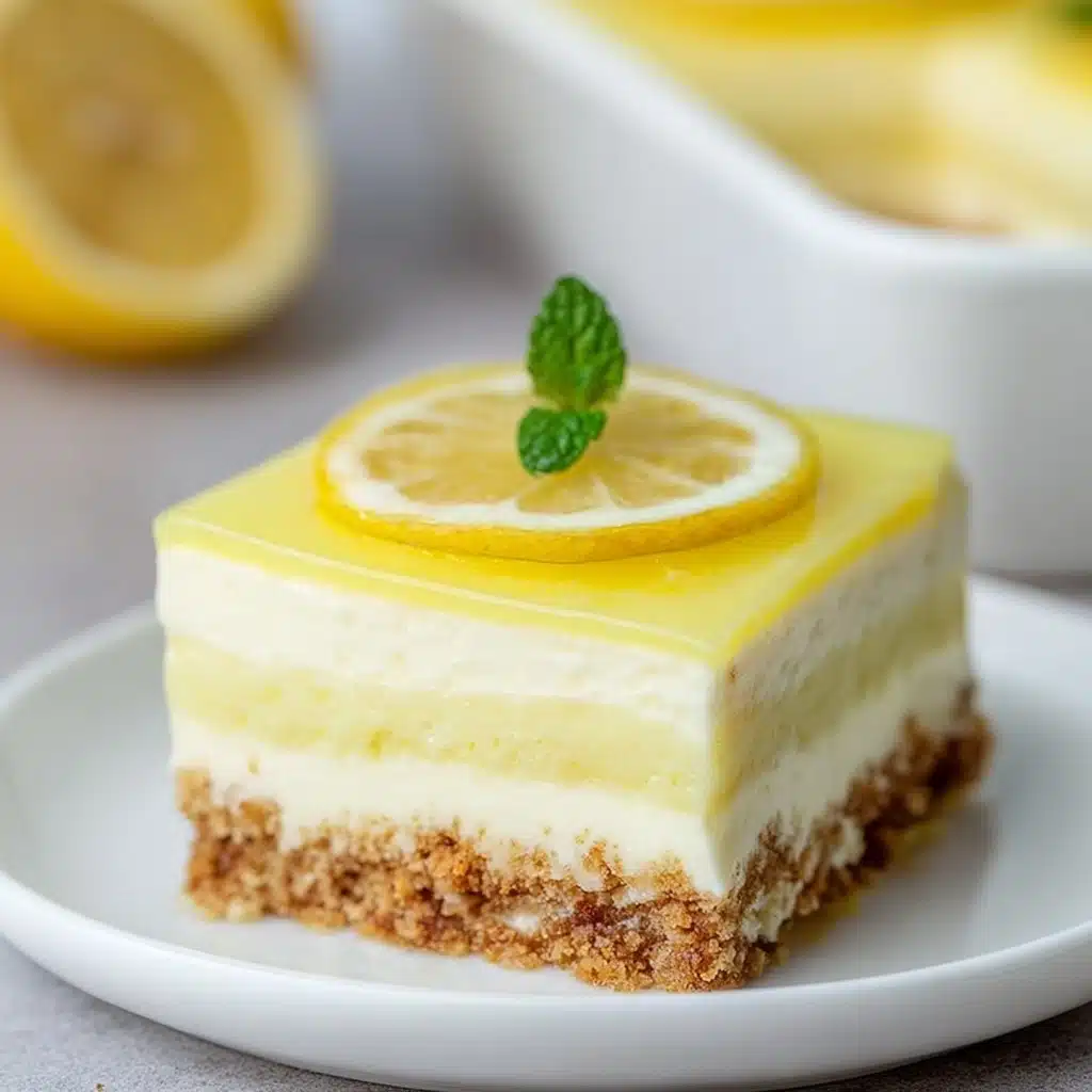 NO-BAKE LEMON ECLAIR CAKE Recipe 5 NO-BAKE LEMON ECLAIR CAKE Recipe - Recipe Image