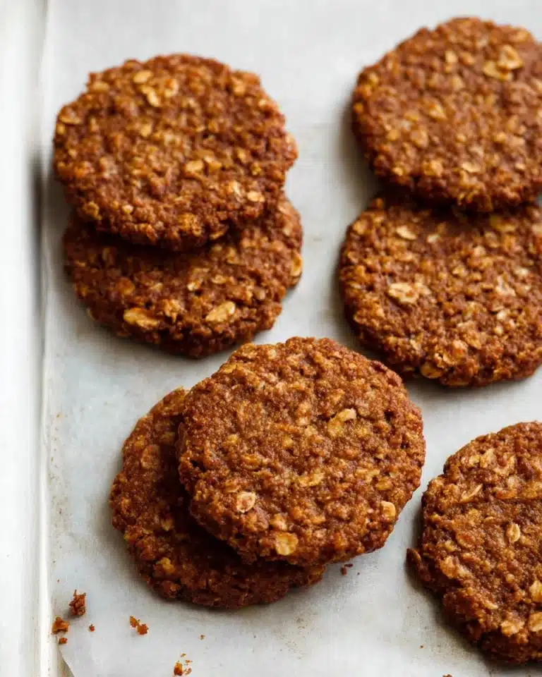 Healthy Gingerbread Oatmeal Breakfast Cookies Recipe
