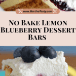 No Bake Lemon Blueberry Dessert Recipe
