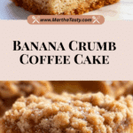 Banana Crumb Coffee Cake Recipe