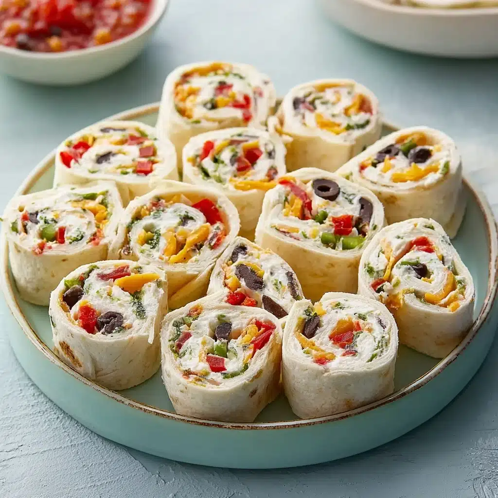 Party Pinwheels Recipe 5 Party Pinwheels Recipe - Recipe Image