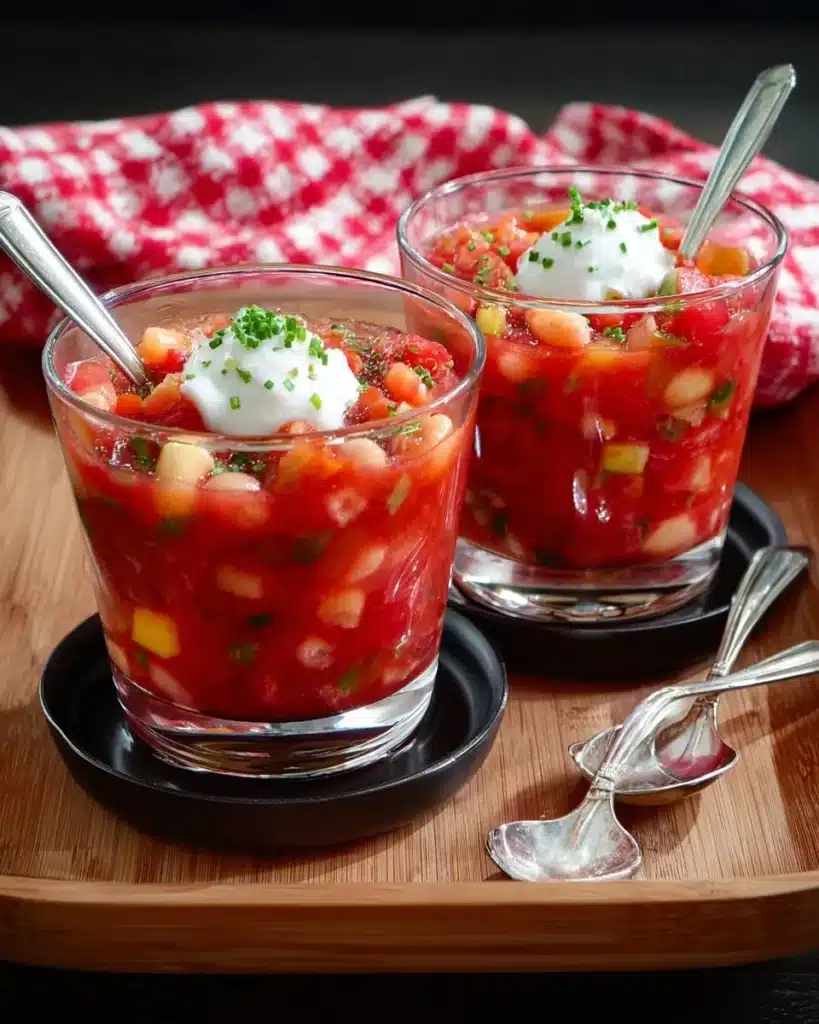 Melon Cucumber Gazpacho Recipe