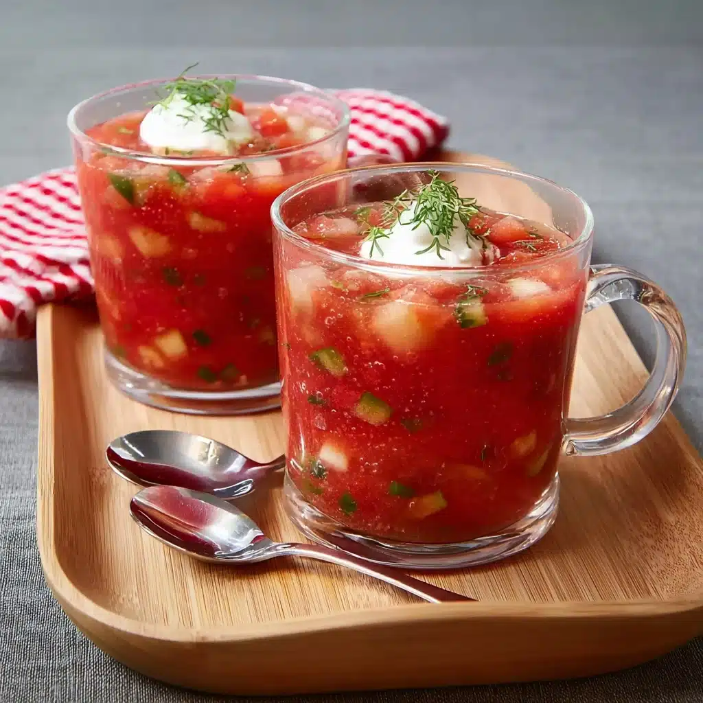 Melon Cucumber Gazpacho Recipe 4 Melon Cucumber Gazpacho Recipe - Recipe Image