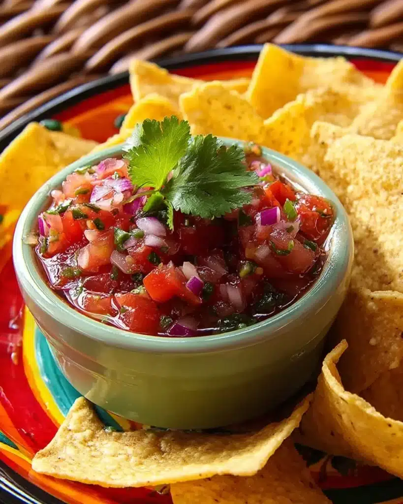 Fresh Homemade Salsa Recipe