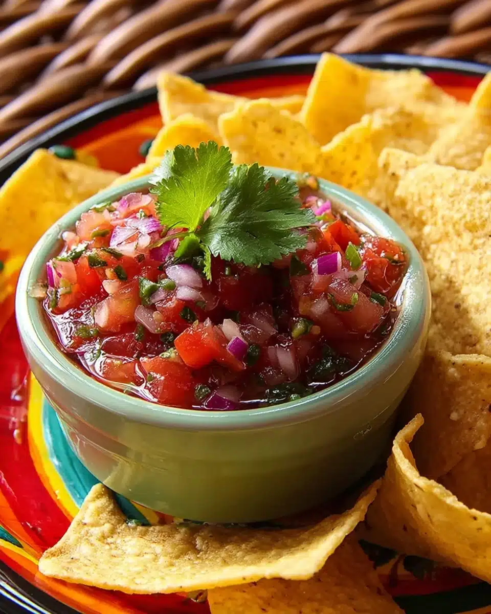 Fresh Homemade Salsa Recipe