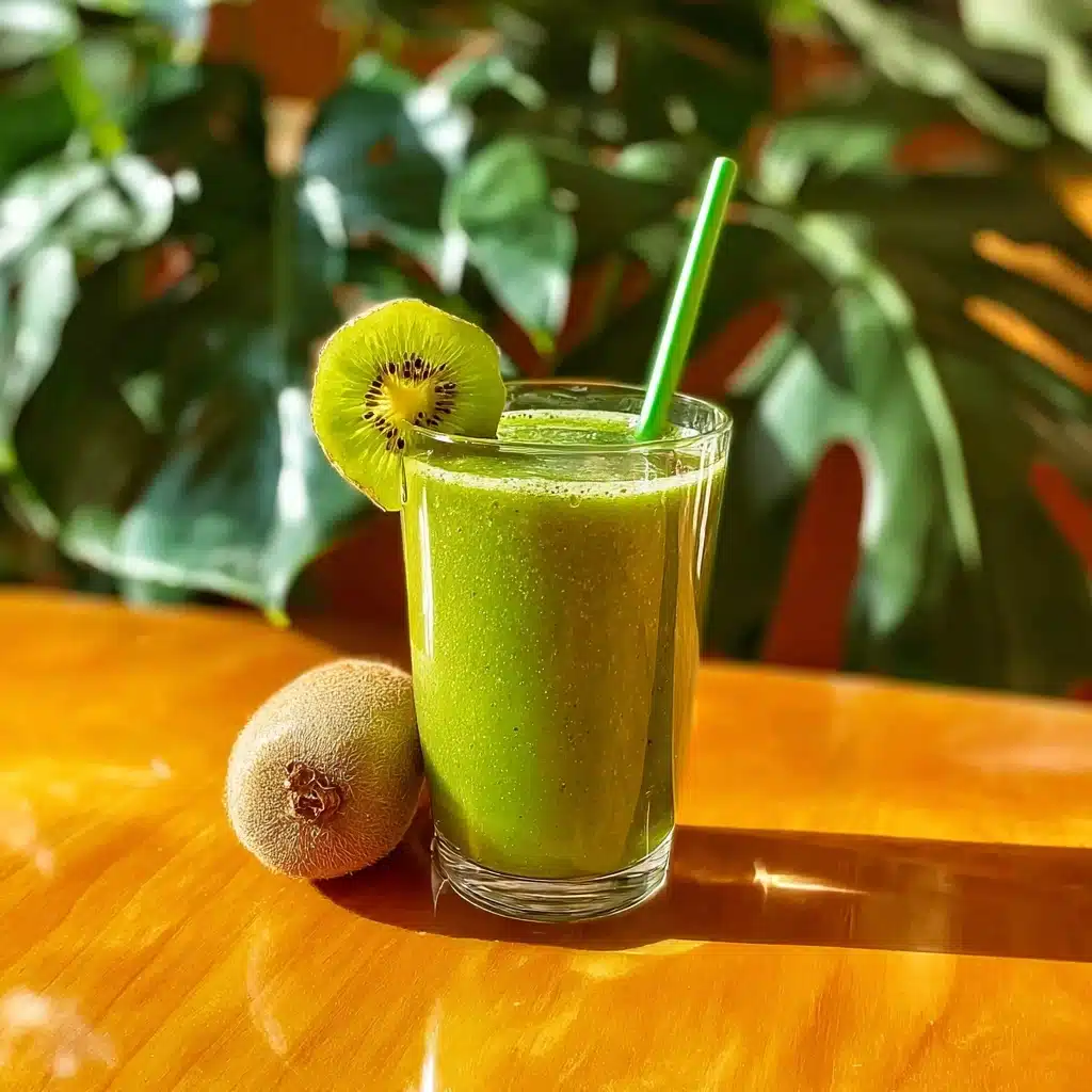 Kiwi Smoothie Recipe 4 Kiwi Smoothie Recipe - Recipe Image