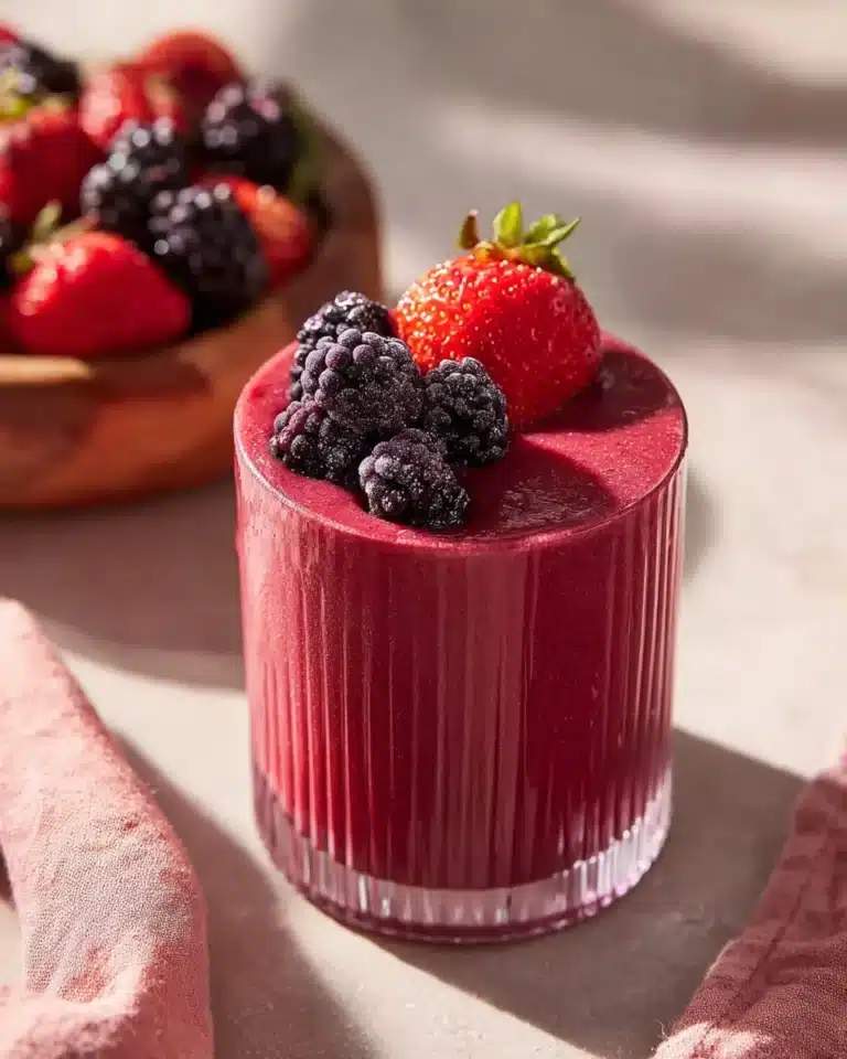 2-Ingredient Frozen Fruit Smoothie Recipe