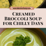 Creamed Broccoli Soup Recipe