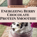 Berry Chocolate Protein Smoothie Recipe