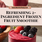 2-Ingredient Frozen Fruit Smoothie Recipe