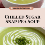 Chilled Sugar Snap Pea Soup Recipe