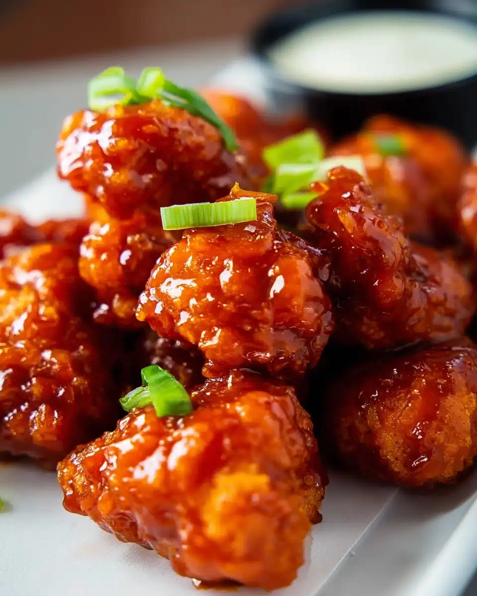 Air Fryer Buffalo Cauliflower Recipe