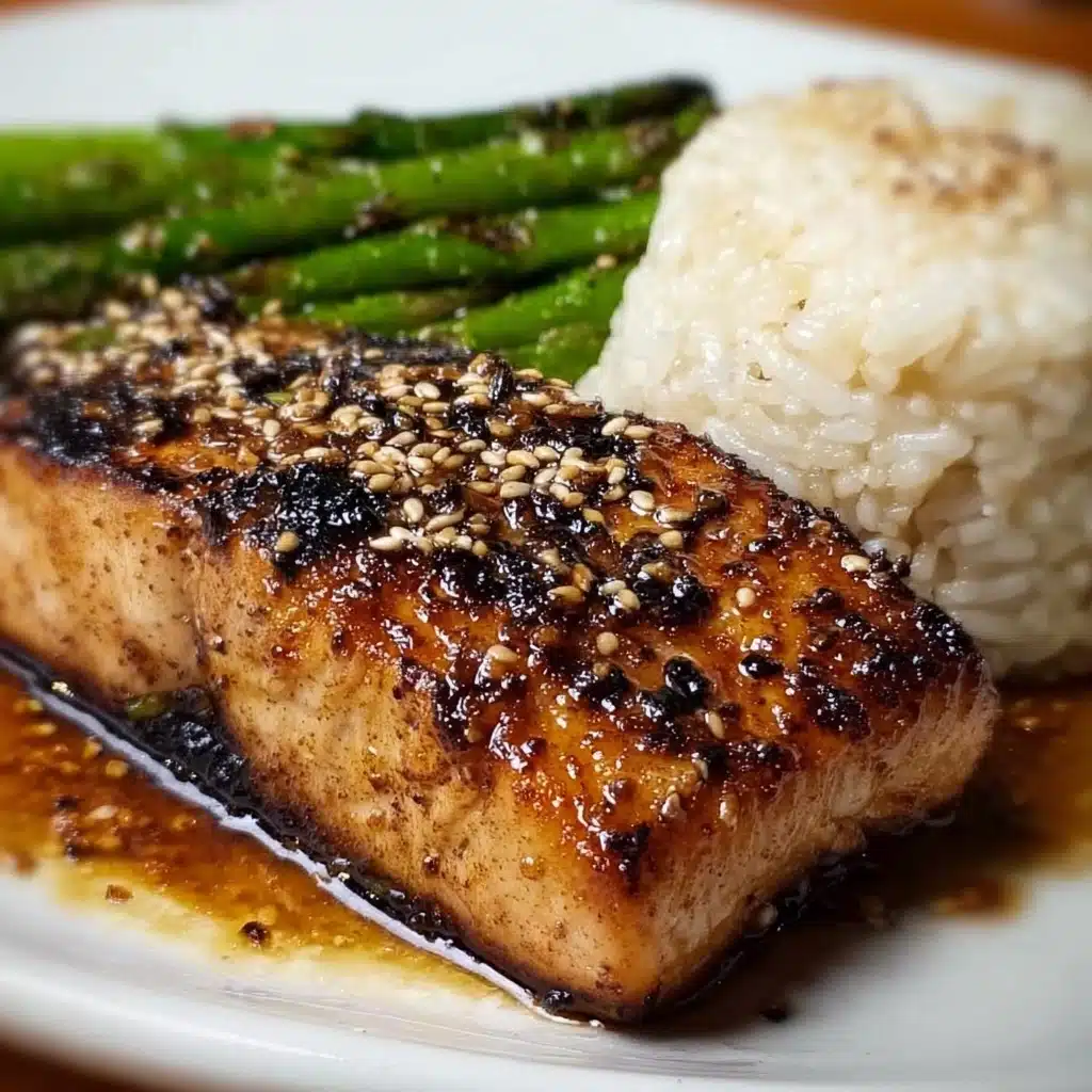 Sesame Grilled Salmon Recipe - Recipe Image