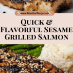 Sesame Grilled Salmon Recipe