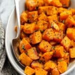 Easy Maple Cinnamon Roasted Butternut Squash Recipe