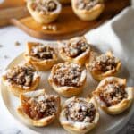 Mini Apple Tarts with Peanut Butter Crumble Recipe