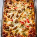 Philly Cheesesteak Casserole Recipe