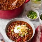 Easy Classic Beef Chili Recipe