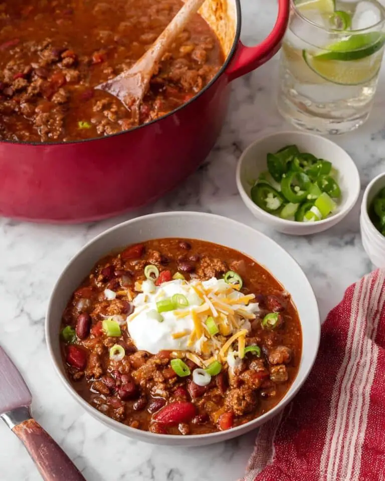Easy Classic Beef Chili Recipe