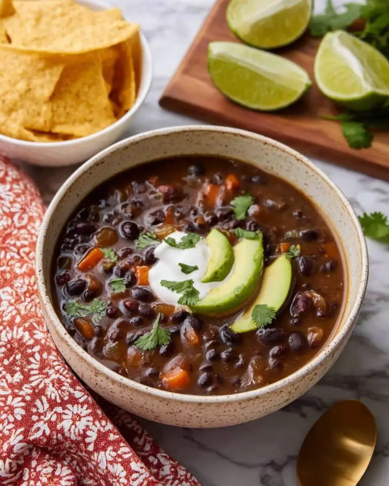 Black Bean Soup Recipe
