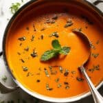 High-Protein Cottage Cheese Tomato Soup Recipe