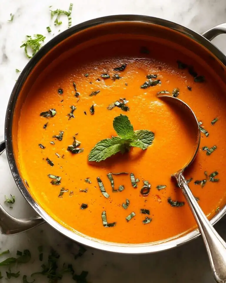 High-Protein Cottage Cheese Tomato Soup Recipe