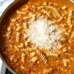 Grilled Chicken Parmesan Soup Recipe