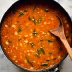 Creamy Tomato Gnocchi Soup with Fresh Basil Recipe