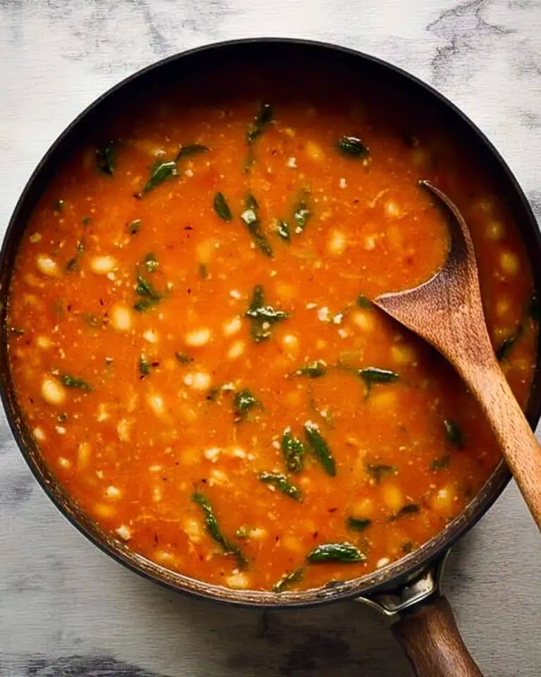 Creamy Tomato Gnocchi Soup with Fresh Basil Recipe