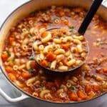Pasta e Fagioli (Italian Pasta and Bean Soup) Recipe