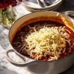Easy Chipotle Cheddar Beef Chili Recipe