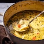 Creamy Homestyle Chicken Noodle Soup Recipe