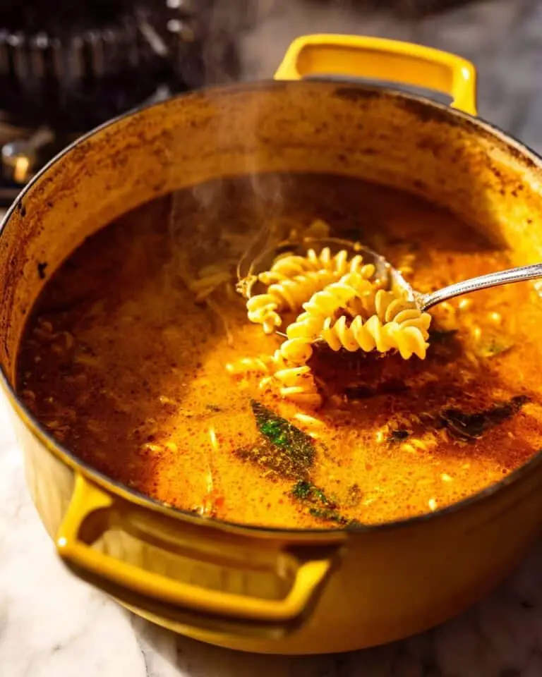 One-Pot Creamy Italian Lasagna Soup Recipe