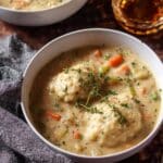 Crockpot Creamy Chicken and Dumplings Recipe