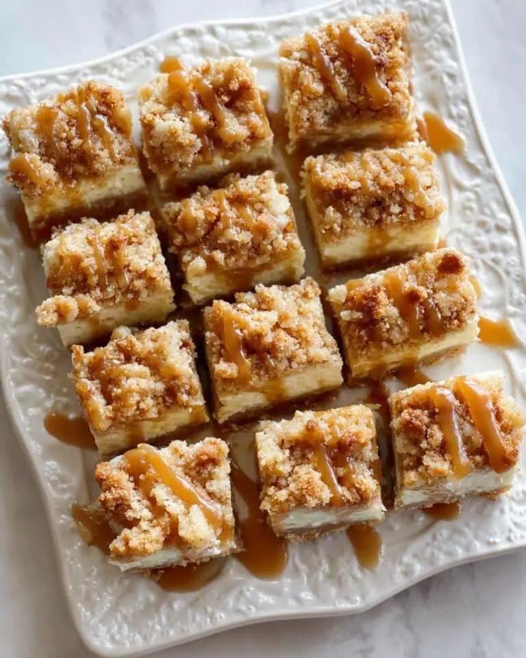 Caramel Apple Cheesecake Bars Recipe