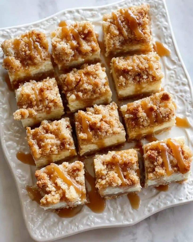 Caramel Apple Cheesecake Bars Recipe