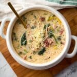 Creamy Italian Sausage Soup Recipe