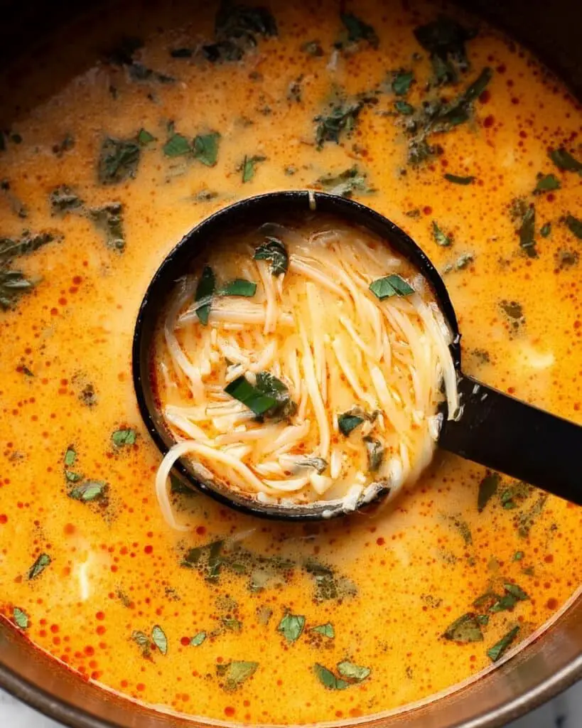 Easy Thai Chicken Curry Soup Recipe