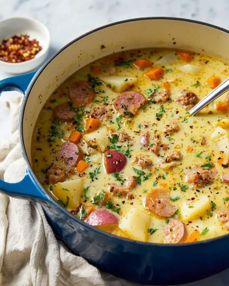 Creamy Sausage Potato Soup Recipe