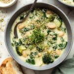 Creamy White Bean Soup with Spinach Recipe