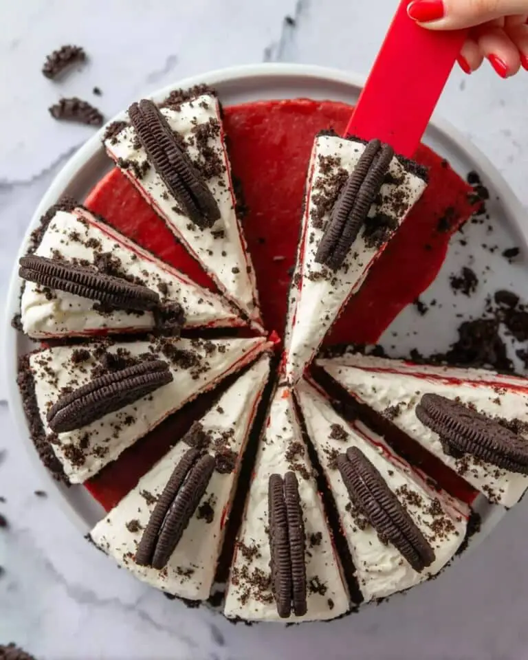 Red Velvet Oreo Cheesecake Recipe